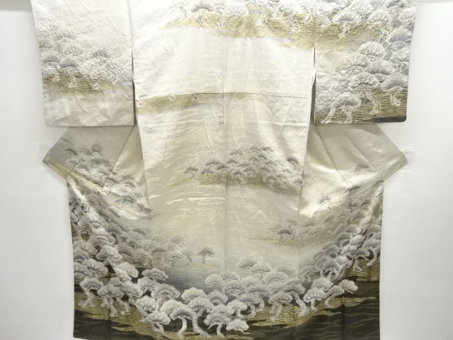 作家物　金通し　辻ヶ花付け下げ訪問着